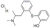 2-[2-(2-dimethylaminopropyl)phenyl]sulfanylphenol hydrochloride CAS#: 128959-36-4