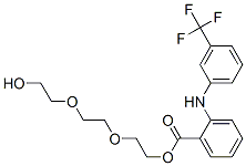 2-[2-(2-hydroxyethoxy)ethoxy]ethyl 2-[[3-(trifluoromethyl)phenyl]amino]benzoate CAS#: 30544-48-0