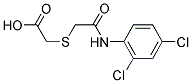 2-([2-(2,4-DICHLOROANILINO)-2-OXOETHYL]SULFANYL)ACETIC ACID CAS#: 338409-76-0