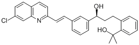 2-(2-(3-(2-(7-Chloro-2-quinolinyl)-ethenylphenyl)-3-hydroxypropyl)phenyl)-2-propanol CAS#: 142569-70-8