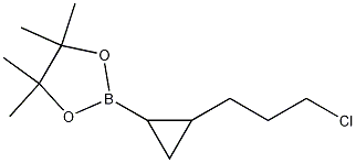 2-(2-(3-chloropropyl)cyclopropyl)-4,4,5,5-tetramethyl-1,3,2-dioxaborolane CAS#: 126726-63-4