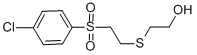2-((2-[(4-CHLOROPHENYL)SULFONYL]ETHYL)THIO)ETHAN-1-OL CAS#: 175201-61-3