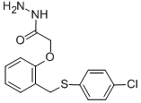 2-(2-[[(4-CHLOROPHENYL)THIO]METHYL]PHENOXY)ETHANOHYDRAZIDE CAS#: 175202-85-4