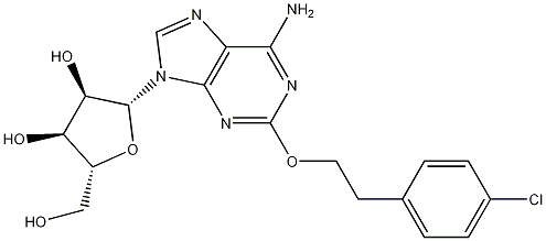 2-[2-(4-Chlorophenyl)ethoxy]adenosine CAS#: 131865-88-8