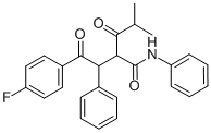 2-[2-(4-Fluorophenyl)-2-oxo-1-phenylethyl]-4-methyl-3-oxo-N-phenylpentanamide CAS#: 125971-58-6