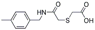 2-((2-[(4-METHYLBENZYL)AMINO]-2-OXOETHYL)SULFANYL)ACETIC ACID CAS#: 338421-46-8