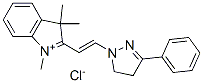 2-[2-(4,5-dihydro-3-phenyl-1H-pyrazol-1-yl)vinyl]-1,3,3-trimethyl-3H-indolium chloride CAS#: 31612-53-0