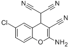 2-(2-AMINO-6-CHLORO-3-CYANO-4H-CHROMEN-4-YL)MALONONITRILE CAS#: 175136-95-5