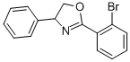 2-(2-BROMOPHENYL)-4-PHENYL-4,5-DIHYDROOXAZOLE CAS#: 153233-81-9