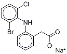 2-(2-Bromo-6-chlorophenyl)amino)-phenylacetic acid sodium salt 95% CAS#: 127792-45-4