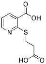 2-[(2-CARBOXYETHYL)SULFANYL]NICOTINIC ACID CAS#: 286472-02-4