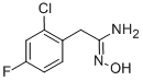 2-(2-CHLORO-4-FLUOROPHENYL)-N'-HYDROXYETHANIMIDAMIDE CAS#: 306937-33-7