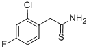 2-(2-CHLORO-4-FLUOROPHENYL)ETHANETHIOAMIDE CAS#: 306937-36-0