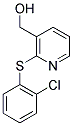 (2-[(2-CHLOROPHENYL)SULFANYL]-3-PYRIDINYL)METHANOL CAS#: 338982-34-6