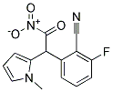 2-(2-CYANO-3-FLUOROPHENYL)-2-(1-METHYL-1H-PYRROL-2-YL)ACETONITRIL CAS#: 303150-55-2
