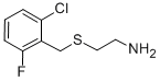 2-[(2-Chloro-6-fluorobenzyl)thio]ethylamine CAS#: 175136-76-2