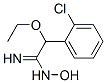 2-(2-Chlorophenyl)-2-ethoxy-N1-hydroxyacetamidine CAS#: 33954-75-5