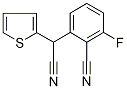 2-(2-Cyano-3-fluoro)-2-(thien-2-yl)acetonitrile 97% CAS#: 306976-61-4