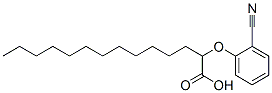 2-(2-Cyanophenoxy)tetradecanoic acid CAS#: 116624-99-8