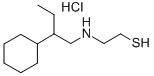 2-((2-Cyclohexylbutyl)amino)ethanethiol hydrochloride CAS#: 38920-58-0