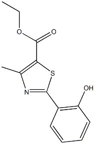2-(2-Hydroxyphenyl)-4-methyl-5-thiazolecarboxylic acid ethyl ester CAS#: 118485-48-6