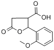2-(2-Methoxyphenyl)-5-oxotetrahydrofuran-3-carboxylic acid CAS#: 117621-06-4