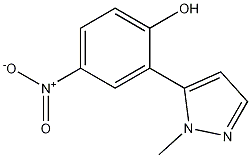 2-(2-Methyl-2H-pyrazol-3-yl)-4-nitrophenol CAS#: 123532-25-2