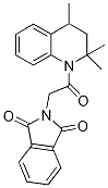 2-[2-Oxo-2-(2,2,4-trimethyl-3,4-dihydroquinolin-1(2H)-yl)ethyl]-1H-isoindole-1,3(2H)-dione CAS#: 332382-54-4