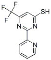 2-(2-PYRIDINYL)-6-(TRIFLUOROMETHYL)-4-PYRIMIDINETHIOL CAS#: 338418-16-9