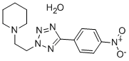 2-(2-Piperidinoethyl)-5-(4-nitrophenyl)tetrazole hydrate CAS#: 158553-38-9