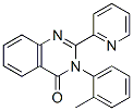 2-(2-Pyridinyl)-3-(2-methylphenyl)-3,4-dihydroquinazoline-4-one CAS#: 36184-26-6