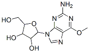 2-(2-amino-6-methoxy-purin-9-yl)-5-(hydroxymethyl)oxolane-3,4-diol CAS#: 34793-34-5