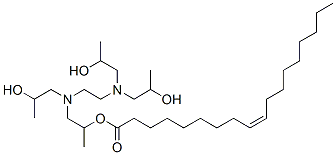 2-[[2-[bis(2-hydroxypropyl)amino]ethyl](2-hydroxypropyl)amino]-1-methylethyl oleate CAS#: 37599-16-9
