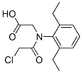 2-[(2-chloroacetyl)-(2,6-diethylphenyl)amino]acetic acid CAS#: 38725-95-0