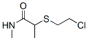2-[(2-chloroethyl)thio]-N-methylpropionamide CAS#: 36585-14-5