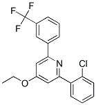 2-(2-chlorophenyl)-4-ethoxy-6-[3-(trifluoromethyl)phenyl]pyridine CAS#: 144320-20-7