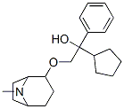 2-(2'-cyclopentyl-2'-phenyl-2'-hydroxyethoxy)tropane CAS#: 163526-71-4