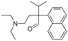 2-(2-diethylaminoethyl)-3-methyl-2-naphthalen-1-yl-butanal CAS#: 30121-03-0