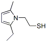 2-(2-ethyl-5-methyl-pyrrol-1-yl)ethanethiol CAS#: 153686-88-5