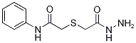 2-[(2-hydrazino-2-oxoethyl)thio]-N-phenylacetamide CAS#: 292644-19-0