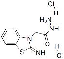 2-(2-iminobenzothiazol-3-yl)acetohydrazide dihydrochloride CAS#: 130366-23-3