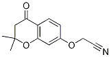 2-[(2,2-Dimethyl-4-oxo-3,4-dihydro-2H-chromen-7-yl)oxy]acetonitrile CAS#: 144537-17-7