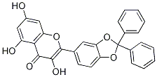 2-(2,2-diphenylbenzo[d][1,3]dioxol-5-yl)-3,5,7-trihydroxy-4H-chroMen-4-one CAS#: 357194-03-7