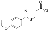 2-(2,3-DIHYDRO-1-BENZOFURAN-5-YL)THIAZOLE-4-CARBONYL CHLORIDE CAS#: 306936-10-7