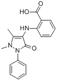 2-[(2,3-Dihydro-1,5-dimethyl-3-oxo-2-phenyl-1H-pyrazol-4-yl)amino]benzoic acid CAS#: 32683-54-8