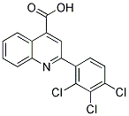 2-(2,3,4-TRICHLORO-PHENYL)-QUINOLINE-4-CARBOXYLIC ACID CAS#: 329265-48-7