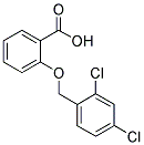 2-(2,4-DICHLORO-BENZYLOXY)-BENZOIC ACID CAS#: 162218-64-6