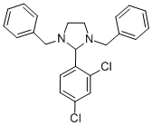 2-(2,4-DICHLOROPHENYL)-1,3-BIS(PHENYLMETHYL)-IMIDAZOLIDINE CAS#: 303098-32-0