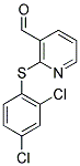 2-[(2,4-DICHLOROPHENYL)SULFANYL]NICOTINALDEHYDE CAS#: 338982-29-9