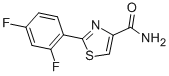 2-(2,4-DIFLUOROPHENYL)THIAZOLE-4-CARBOXAMIDE CAS#: 175276-97-8